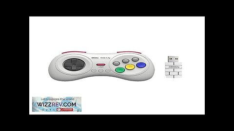 8BitDo M30 2.4G Wireless Game Controller 6-key Turbo Function Mini Gamepad Review