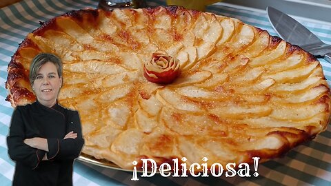 ¡La Tarta de Manzana 🍏 MÁS JUGOSA que Probarás en tu Vida! 😍