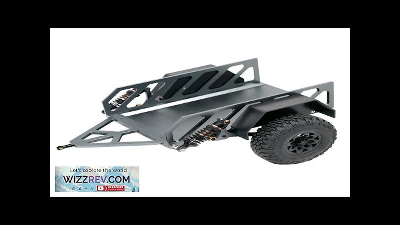 1/10 Metal CNC Simulate Trailer For D90 SCX10 TRX4 RC Car Parts Review