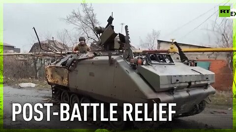 Donbass city returning to life after Russian forces free key logistic hub