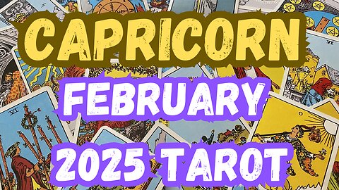 Capricorn ♑️- Be the change you want to see! February 2025 Evolutionary Tarot #capricorn #tarot