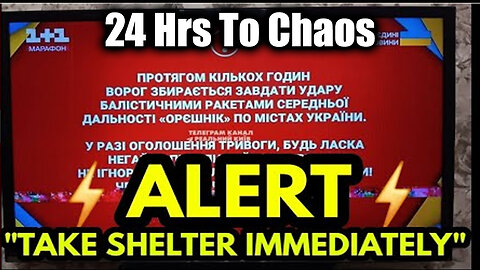 Alert: 24 Hrs To Chaos, Society Imploding - Ukraine Blows Oil Pipeline!