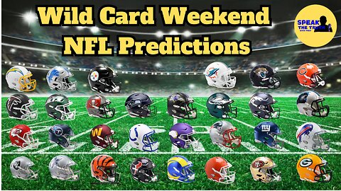 Episode 57: My Wild Card Weekend NFL Predictions