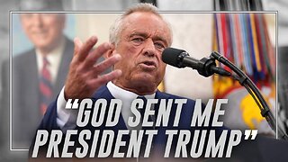 POWERFUL: “God Sent Me President Trump,” Watch RFK Jr.’s Moving Speech After Being