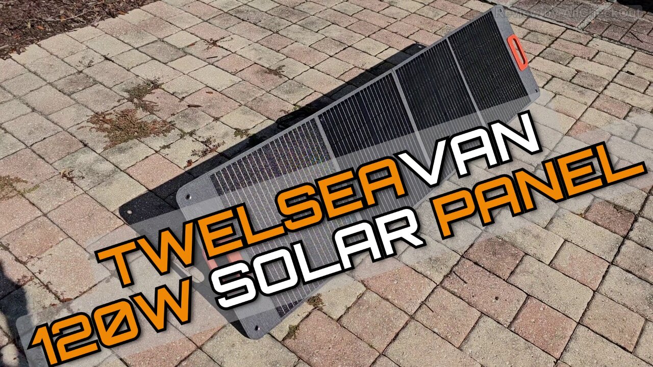 TWELSEAVAN 120W Portable Solar Panel Review | Foldable Solar Panel for Power Station (2025)