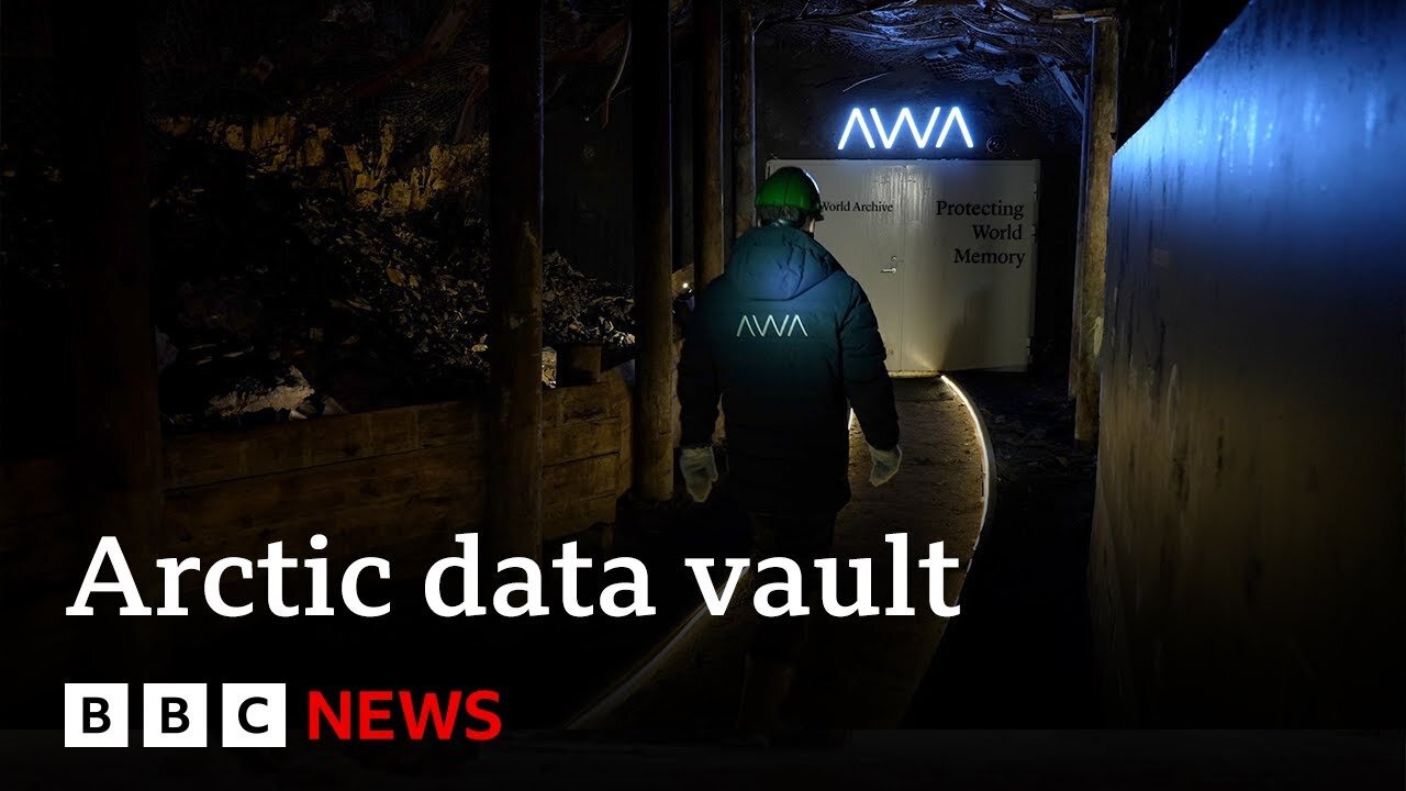 Could an Arctic vault save our data? | BBC News