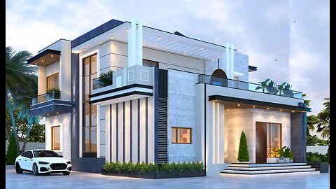 "✨ Luxury Modern Home Design ✨ एक ऐसा घर जो सिर्फ दिखने में ही नहीं, बल्कि हर एंगल से परफेक्ट हो! 🔥