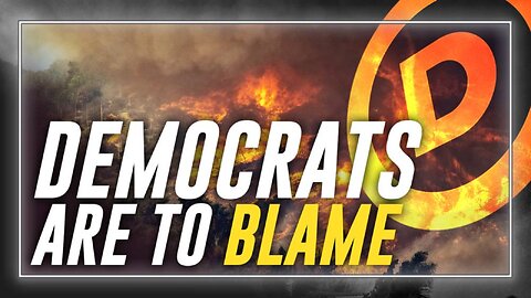 THE PROOF: Democrats Were Responsible For The Most Devastating Fires In Los Angeles History!