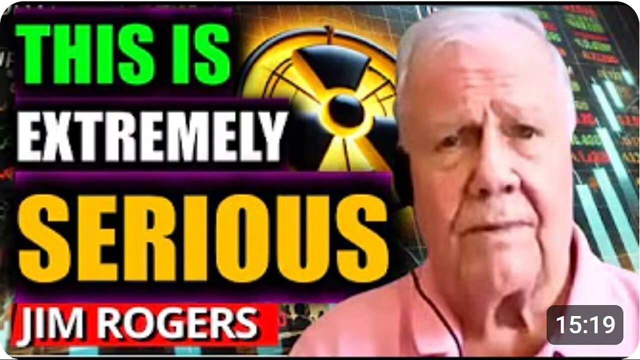 History's Biggest Shock: We've NEVER Seen This Before! - Jim Rogers