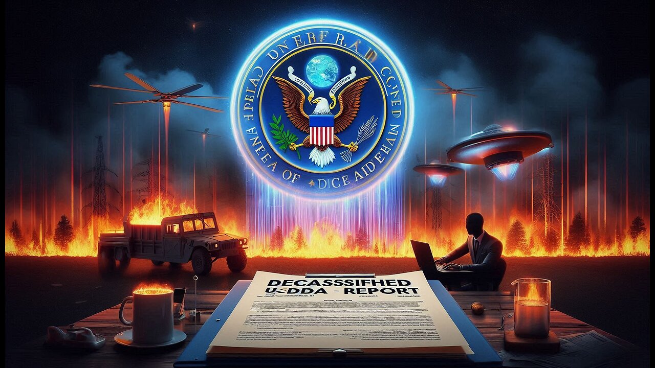Declassified USDA Report: How Forest Fires Became a Secret Weapon 🚨🔥 (DARPA Connection Revealed)