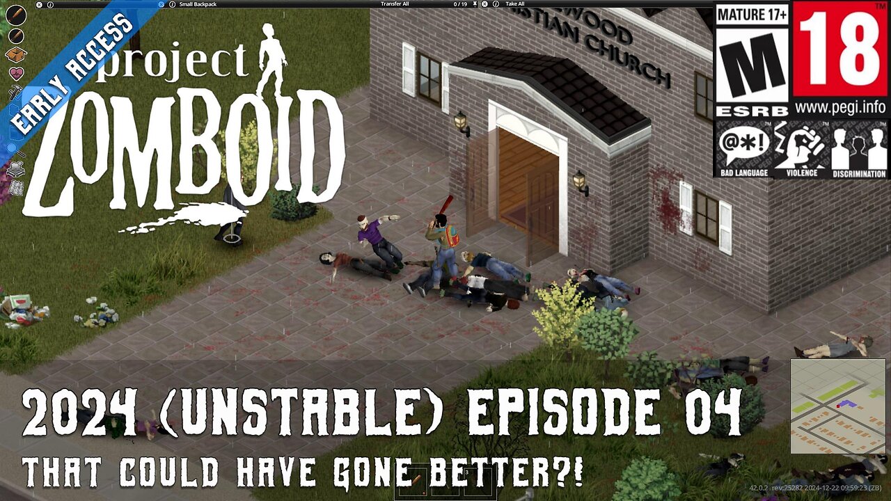 Project Zomboid Unstable (2024 Episode 04) That could have gone Better?!