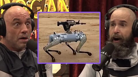 Joe Rogan & Duncan Trussell: 'Chinese Military Showcases Gun Wielding Robot Dogs