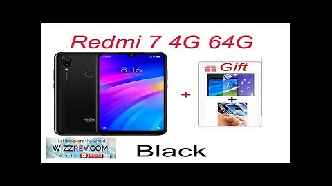 Original Xiaomi redmi 7 3GB 32GB/4GB 64GB celular googleplay Fingerprint Octa-core Global Review