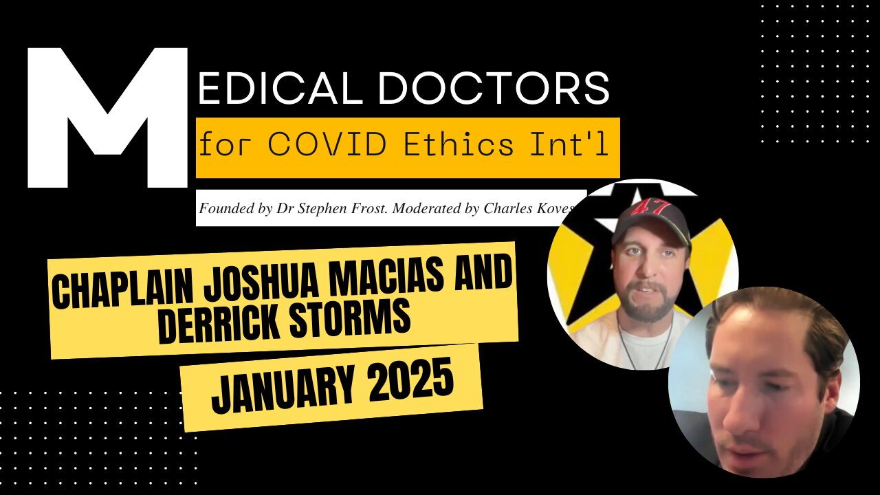 Chaplain Joshua Macias and Derrick Storms