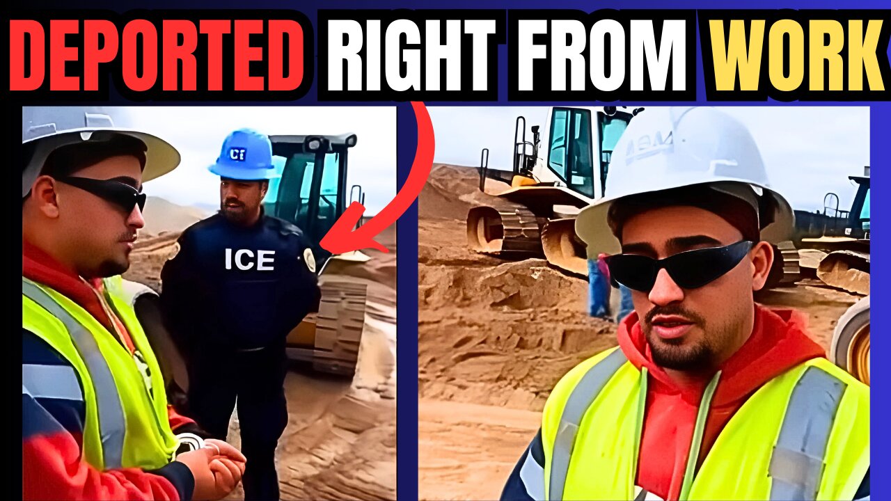 Undocumented Illegal Immigrant Threatens Donald Trump Then INSTANTLY Gets Deported Right From Work