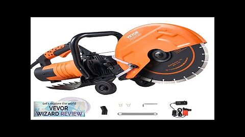 VEVOR Electric Concrete Saw 12 in 1800 W 15 A Motor Circular Review