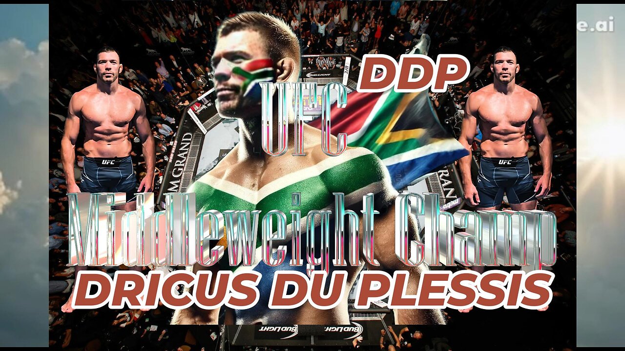 Drickus Du Plessis UFC MW Champion #UFC #MMA #UFCChampion #FightNight #Knockout #ufcfights #UFC