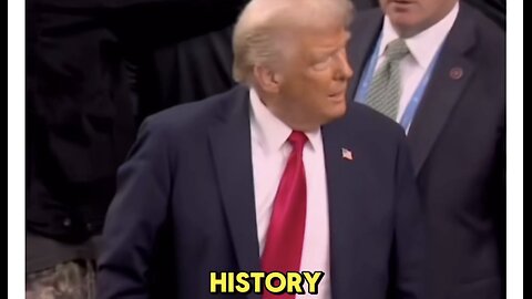 Trump makes SuperBowl History!