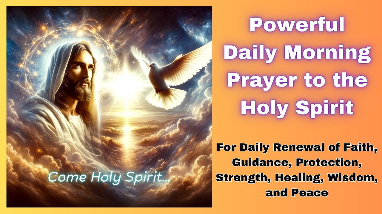 Daily Morning Prayer to the Holy Spirit