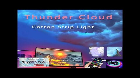 DIY Thunder Cloud Light Strip with APP & Remote control Cotton Cloud Review