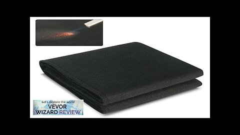 VEVOR Carbon Felt Welding Blanket 27" x 12" Flame Retardant Welding Blankets Review