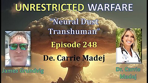 Dr Carrie Madej| Neural Dust Transhuman - Unrestricted Warfare with James Grundvig