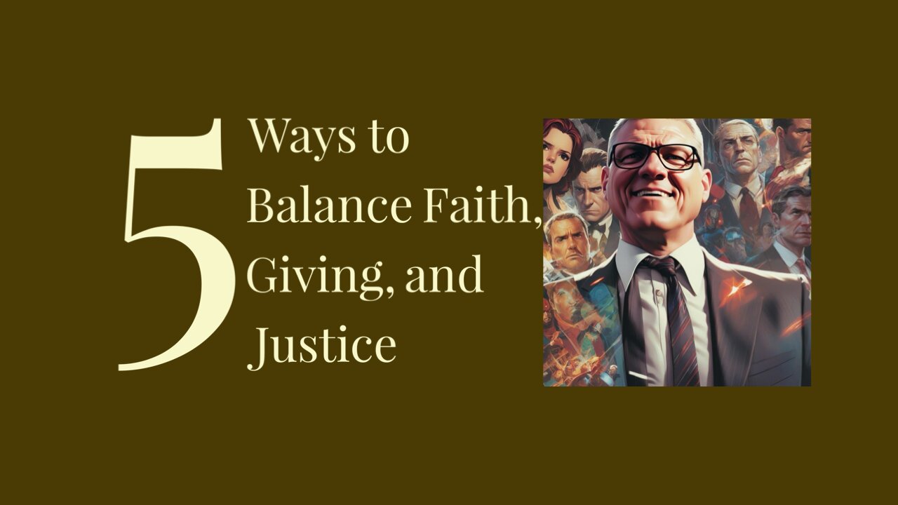 5 Ways to Balance Faith, Giving, and Justice