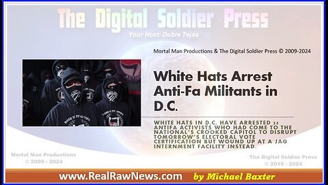 White Hats Arrest Anti-FA Militants in DC