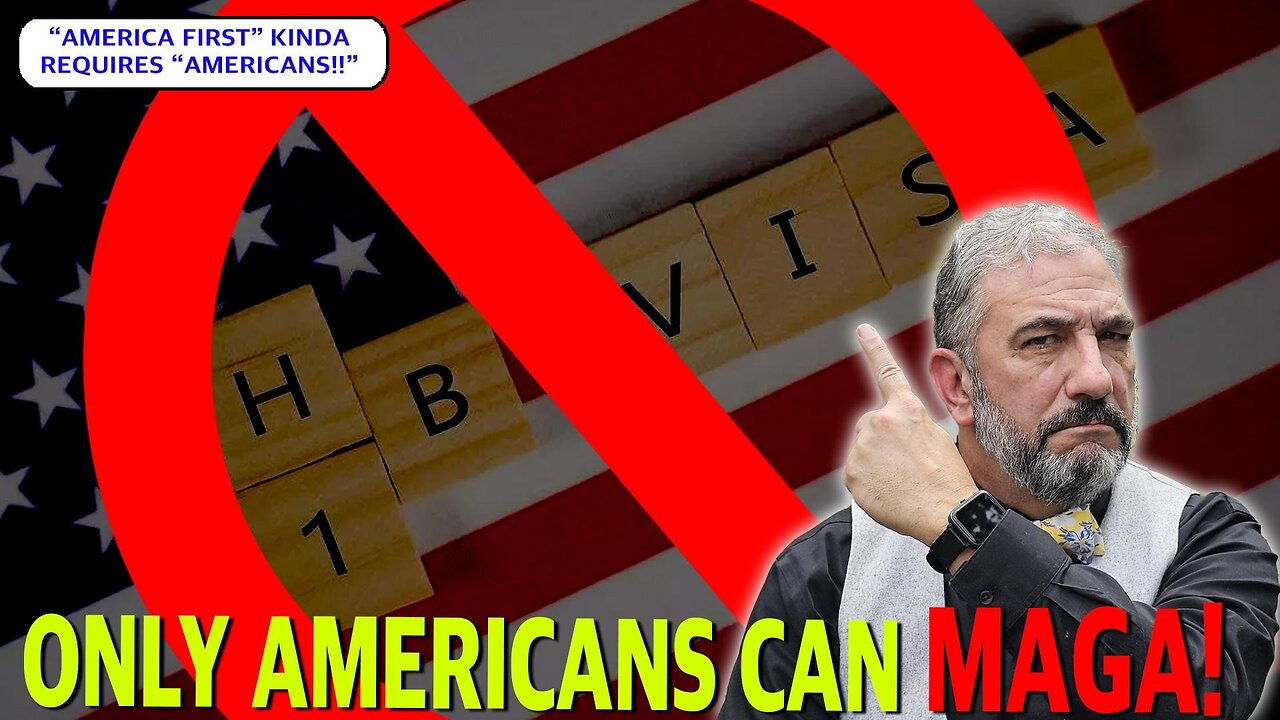 ONLY AMERICANS CAN MAGA!