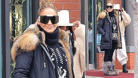 "Jennifer Lopez & Emme’s Aspen Shopping Trip"