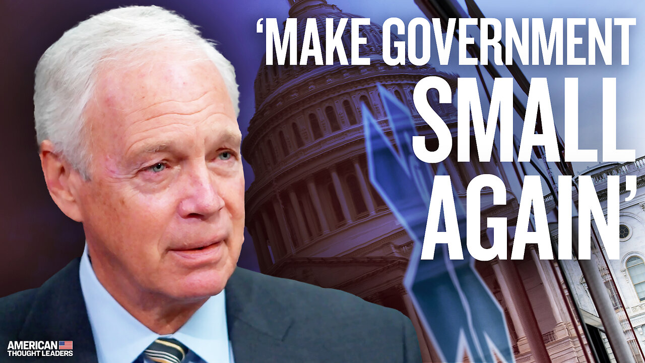 Senator Ron Johnson: How a Huge Federal Government Corrupts Everything