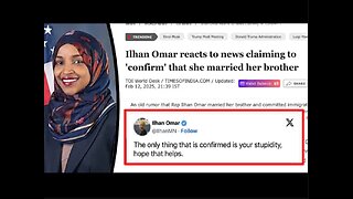 Report Claims DNA Proves Ilhan Omar Married Brother in Immigration Fraud Scheme!