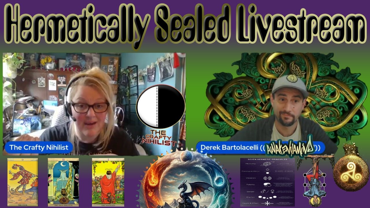 A Mystic Synchronistic Impromptu Livestream Discussion with The Crafty Nihilist!