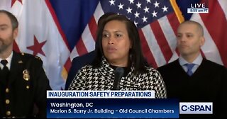 DC Mayor Muriel Bowser Press Conference on Inauguration Safety