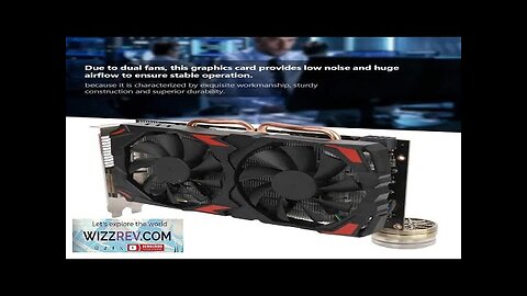 RX580 8G 256Bit Graphics Card GDDR5 Memory Video Gaming Card Dual Cooling Review