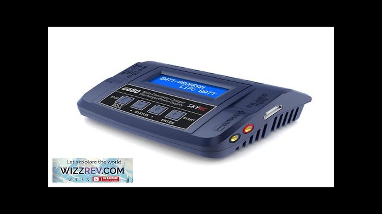 SKYRC e680 80W 8A AC/DC Balance Charger Discharger for 1-6S Lipo Battery Review