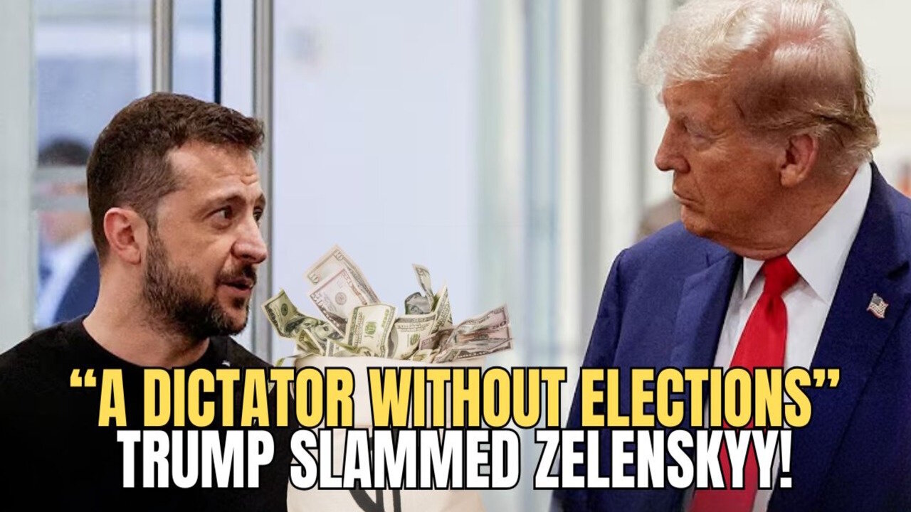 Trump Says Zelensky a Dictator Over a $350B War Scam!