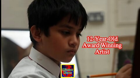Meet the 12-year-old award-winning artist