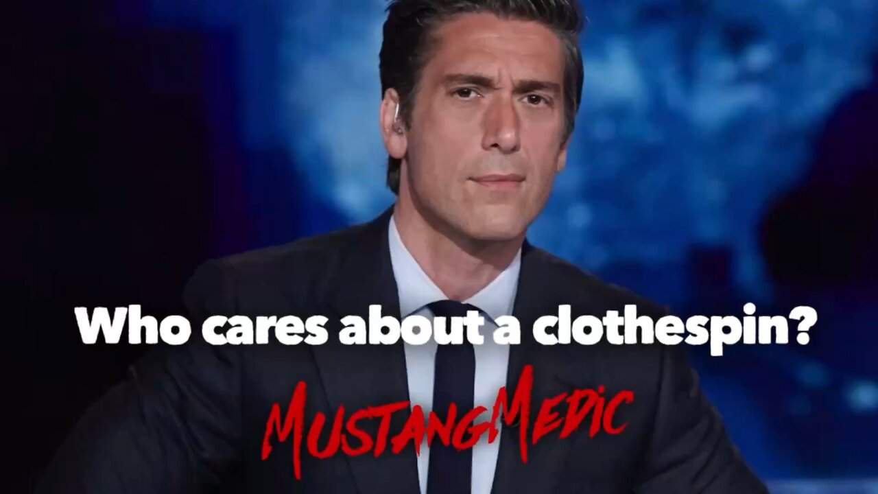 #BreakingNews Hilarious fuss over a clothespin! Who cares?