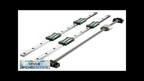 VEVOR Linear Guide Rail 2Pcs HGR20-1500mm Linear Slide Rail with 1Pcs RM1605-1500mm Review