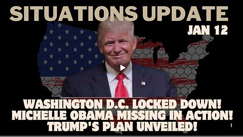 Breaking -Washington D.C. Locked Down! Michelle Obama Missing In Action!Trump's Plan Unveiled!