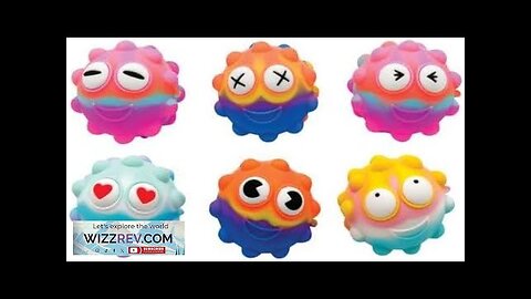 Raymond Geddes Pop N Emoticon Balls (12 Per Pack) Tie-Dye Color Review