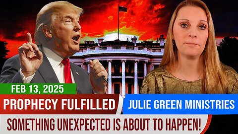 Julie Green PROPHETIC WORD✝️💖"SOMETHING UNEXPECTED WILL NOW SHOCK MILLIONS"👆Prophetic Word