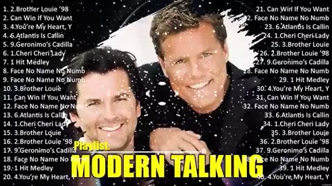 Modern Talking | Album Collection | 2025 Hits | Greatest Hits