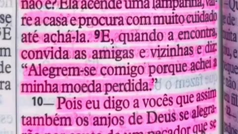 LUCAS 15:8 "A Moeda Perdida: O Grande Valor de Cada Alma para Deus!"