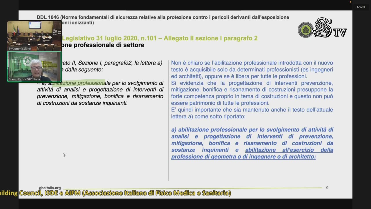 Roma - Pericoli derivanti dall'esposizione alle radiazioni ionizzanti (29.01.25)