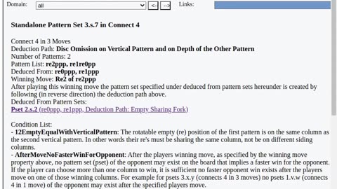 Standalone Pset 3.s.7 Connect 4in3 Moves-Pattern Recognition-Deduction HI, Human Intelligence in AI