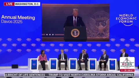 Davos 2025 - Trump calls out Bank of America