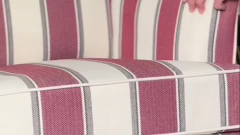 How to Easily Assemble Your Chair, Step by Step Guide! Hulala Comfortable Striped Reading Armchair