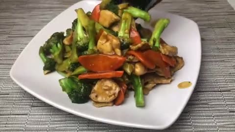 Super Quick Stir Fry Broccoli and Carrot with Chicken Chicken with Broccoli Recipe